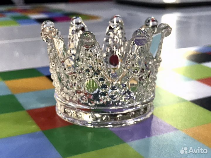 Пепельница корона 2в1 подсвечник и др