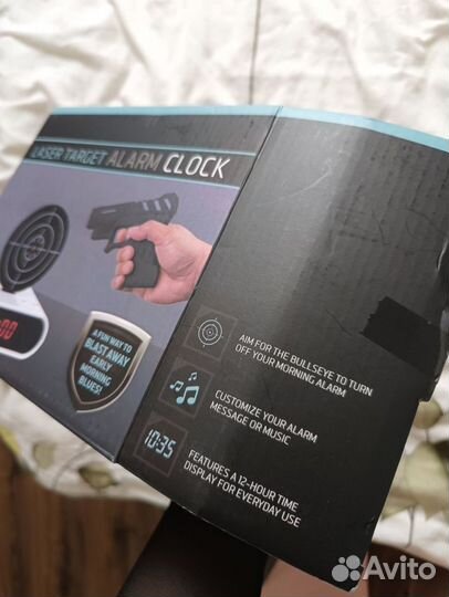 Будильник laser target alarm clock