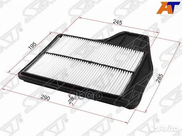 Фильтр воздушный nissan teana L33 QR25DE 13/AL