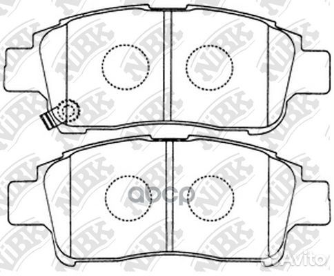 Колодки тормозные дисковые перед PN1471 PN1