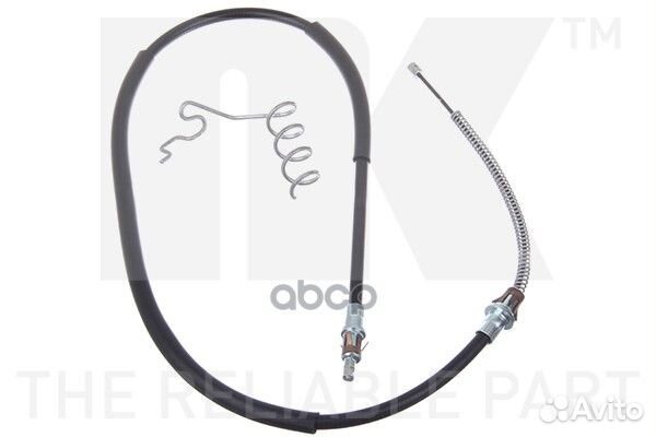 Трос стояночного тормоза ford transit 00-06 L-1