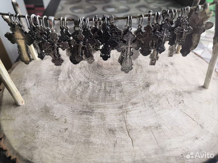 Серьги кольца серебро