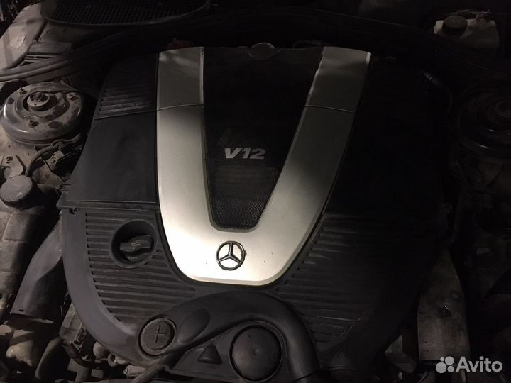 Двигатель mercedes m275 w220 w221 w215