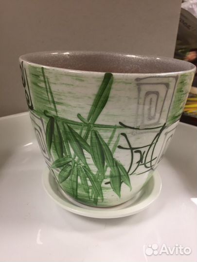 Кашпо горшки керамические для цветовЧасть 2