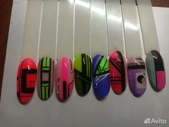 Наращивание ногтей, покрытие гелем