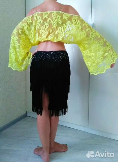 Платье для бальных танцев латина Ю2-Взр