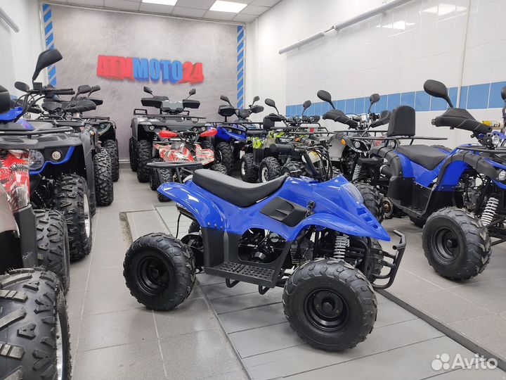 Квадроцикл ABM 110 mini (Синий)