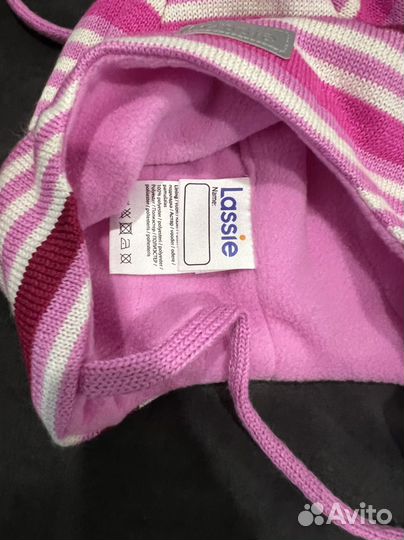 Демизезонные шапки и шлем lassie 46