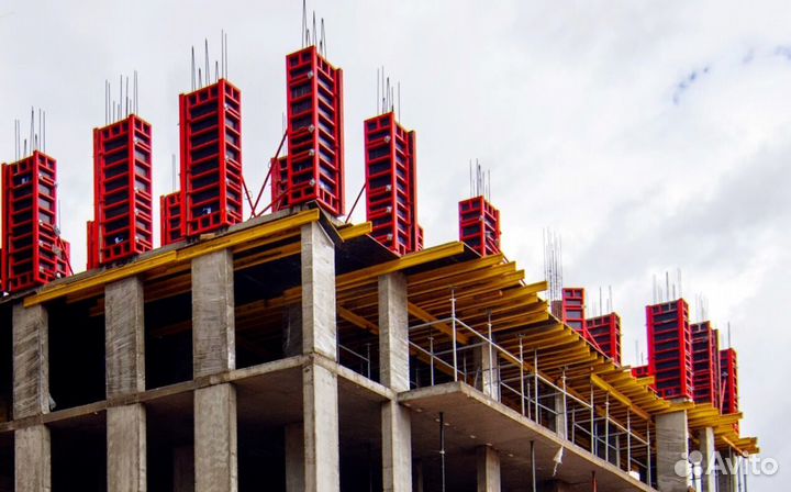 Щитовая Б/У опалубка для колонн. Аренда, продажа