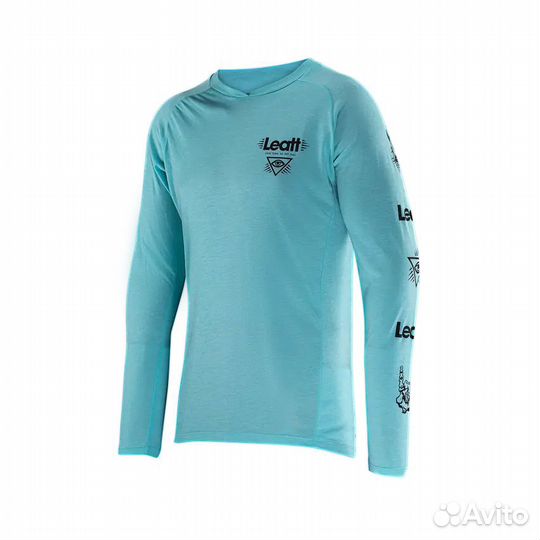 Велоджерси Leatt MTB Gravity 2.0 Jersey (Aqua, M