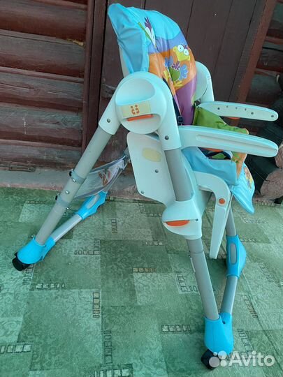Стульчик для кормления chicco polly