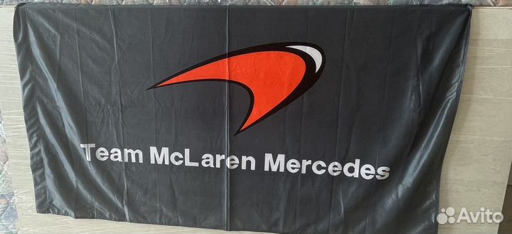 Флаг McLaren Mercedes
