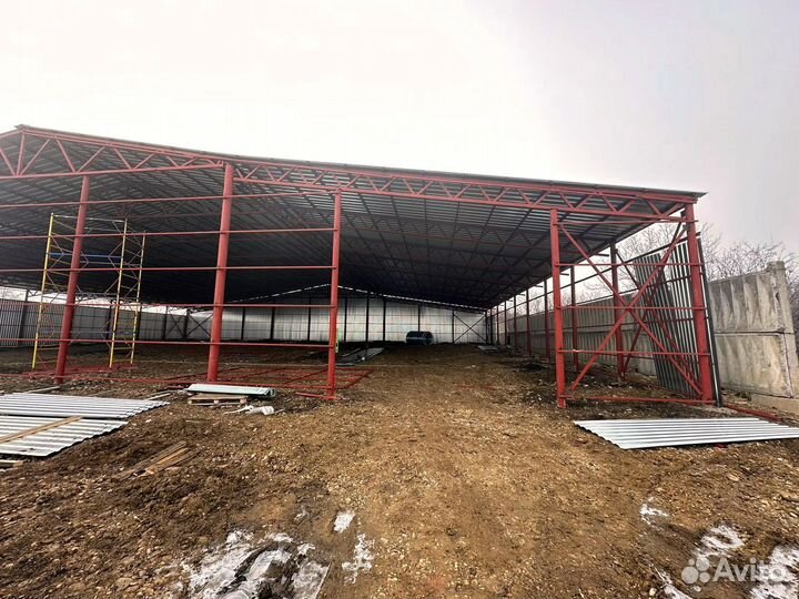 Ангар металлический