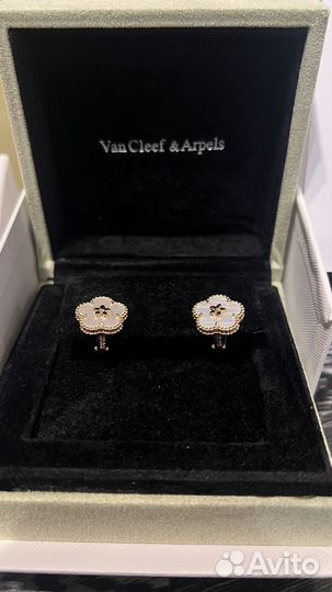 Серьги Van cleef