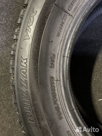 Bridgestone Blizzak VRX 195/65 R15