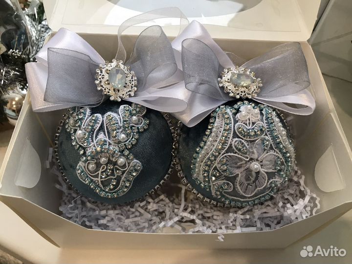 Новогодние игрушки ручной работы