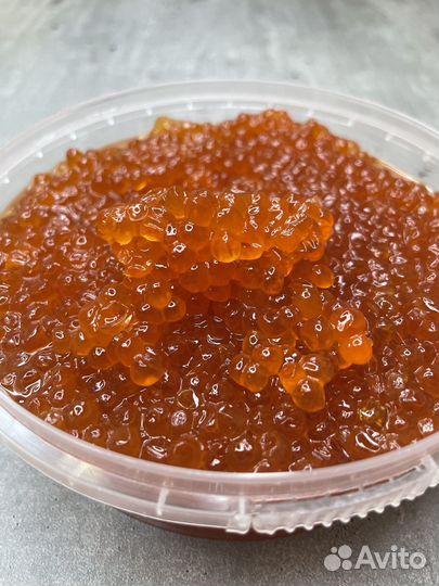 Красная икра кеты, горбуши