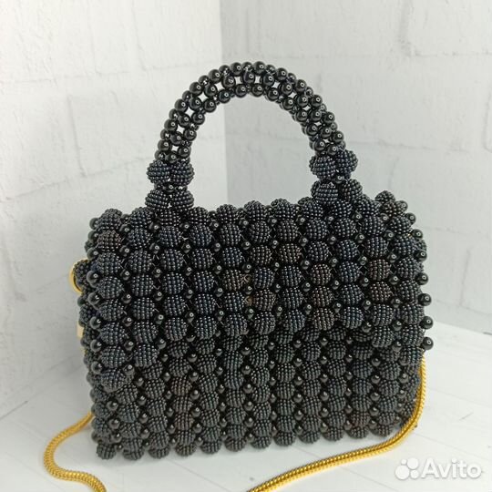 Сумка из бусин ручной работы