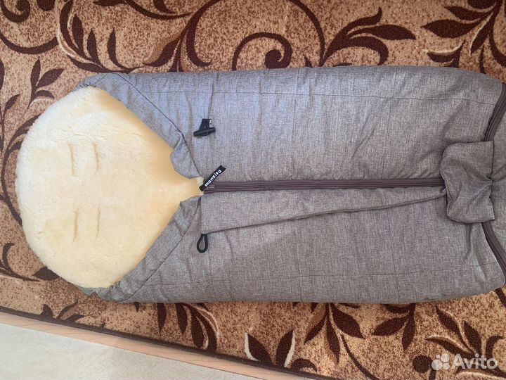 Конверт зимний на овчине