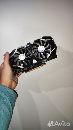 Видеокарта gtx 1050 ti 4gb msi