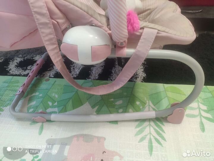 Детские качели шезлонг