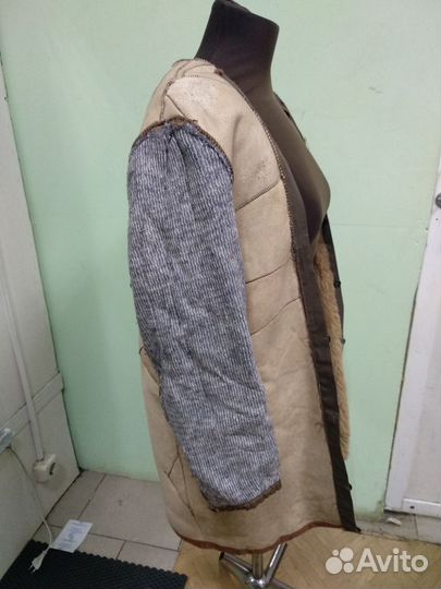 Детская подстежка для куртки натуральный мех