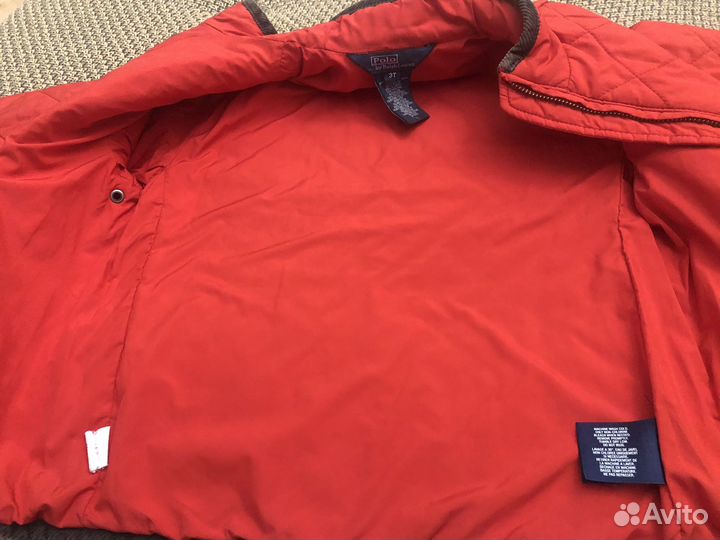 Ralph lauren куртка 3 года