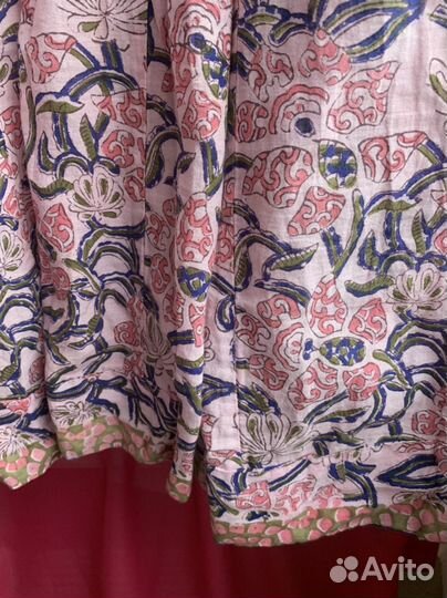 Платье солнце хлопок натуральный М