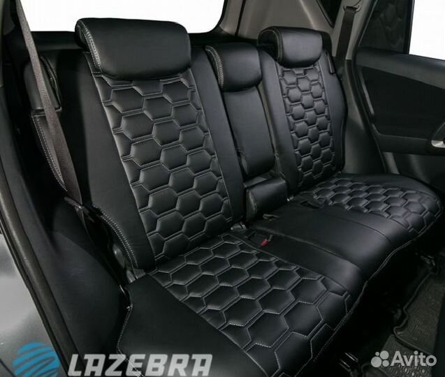 Авточехлы из экокожи для Tоyota RAV4 2012-2019