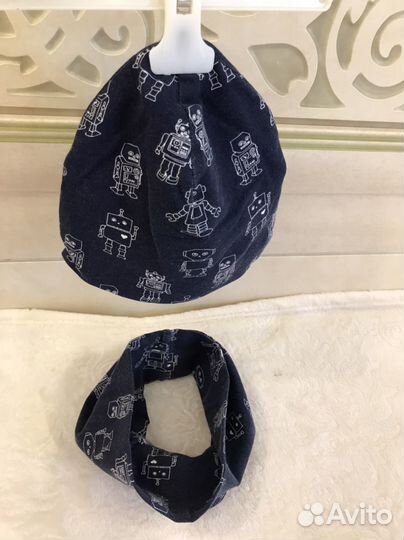 Шапка и снуд hm ог 49/50