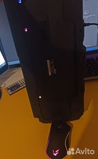 Игровая клавиатура Rush SBK-308G-K мембранная