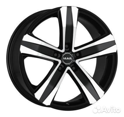 Mak Stone 5 7.5x18 5x108 ET 45 Dia 63.4 (silver)