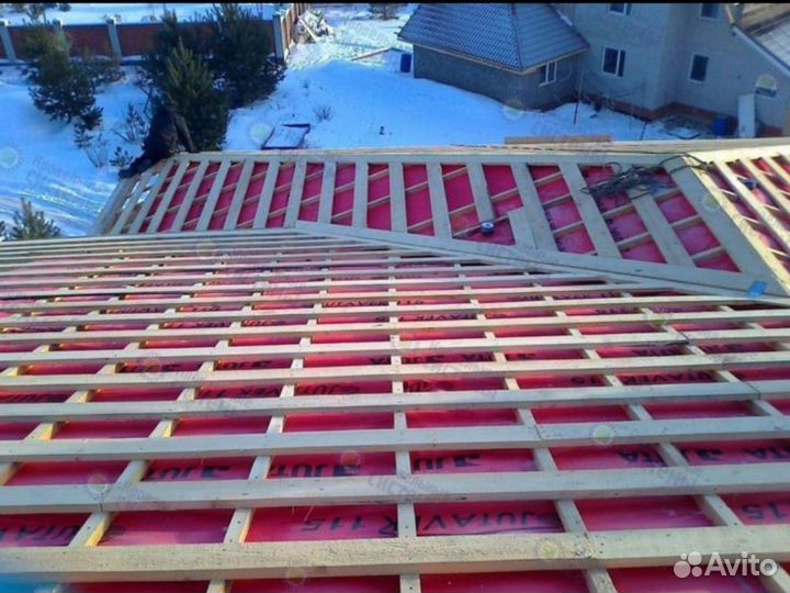 Кровельные работы,ремонт крыши,обшивка фасада