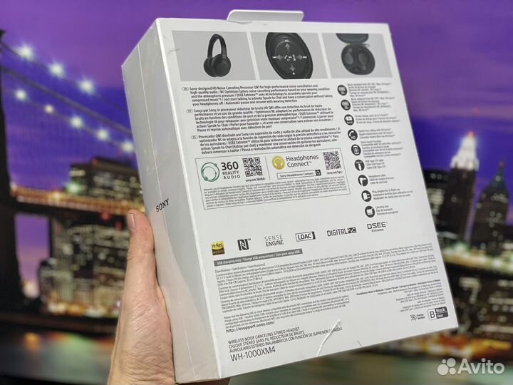 Наушники Sony WH-1000XM4 Black