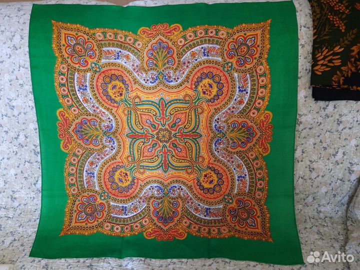 Платок шаль шерсть СССР