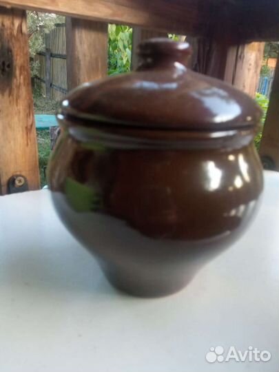 Горшок керамический для запекания 12 шт