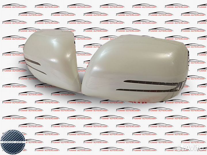 Накладки на зеркала Toyota Land Cruiser 200