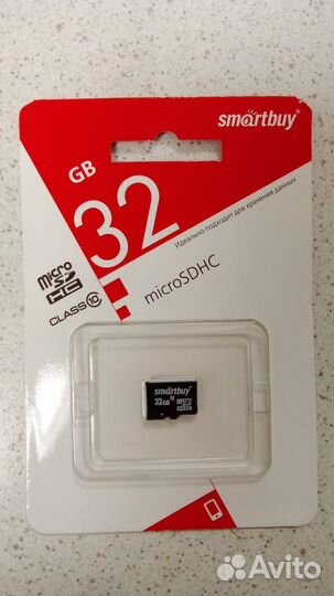 Флеш карта MicroSD 32Gb Smartbay Class10(без адап)