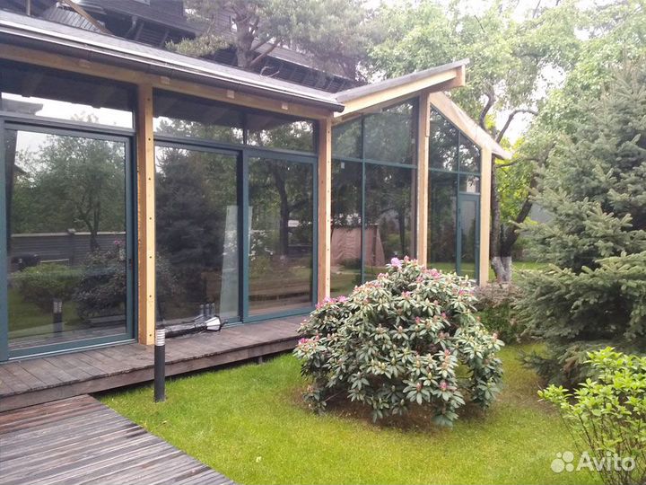 Веранда остекление