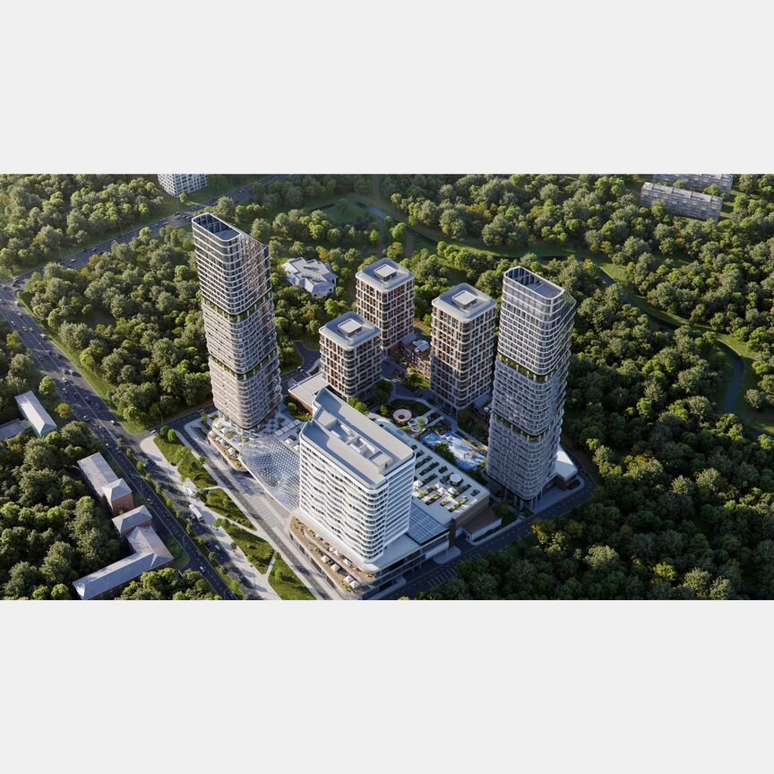 2-к. квартира, 45,8 м², 7/35 эт.