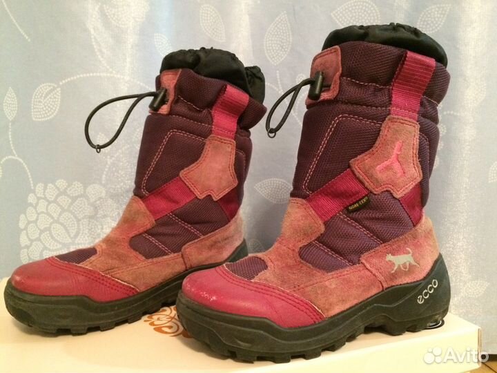 Сапоги детские зимние, Ecco