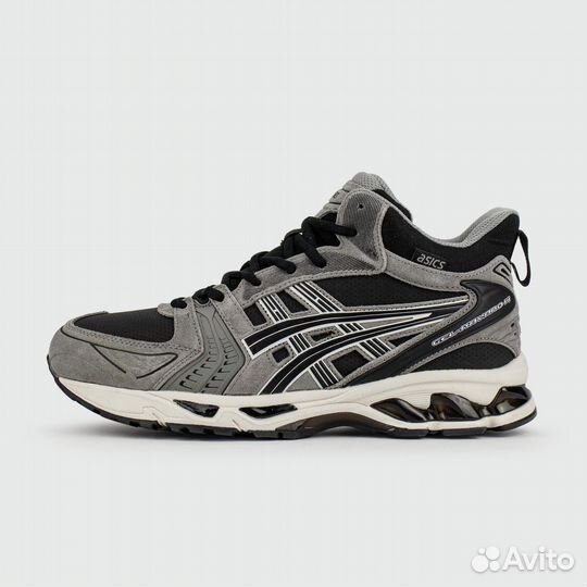 Asics Gel-Kayano 14 Mid Grey White with Fur