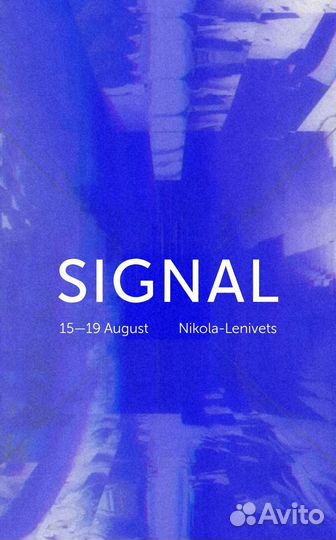2 билета на Signal 2024 standart