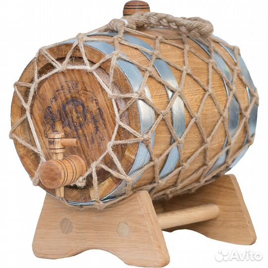 Бочка дубовая 10 литров, есть в наличии