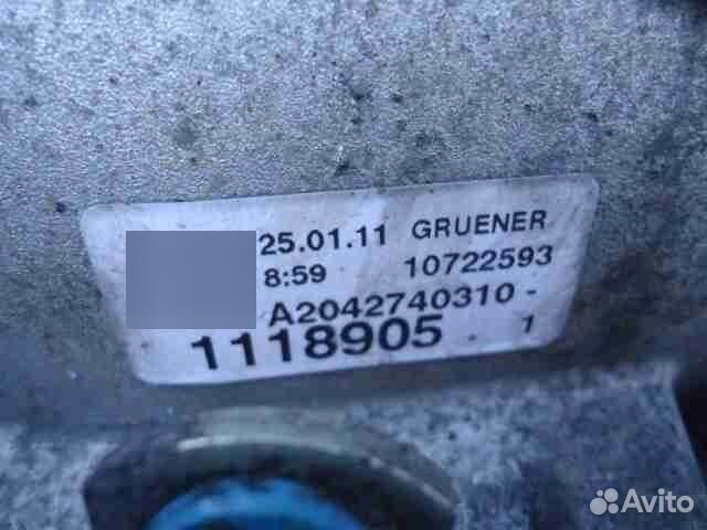 АКПП, Mercedes C-klasse 2011