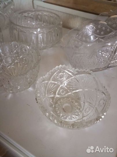 Ваза хрустальная СССР