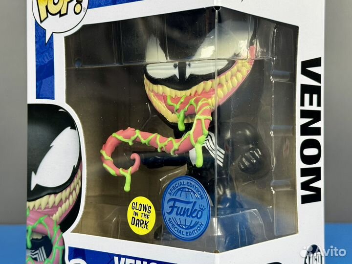 Funko Pop Marvel 1469 Venom with Ooze GitD SE Exc