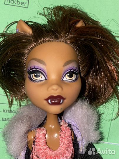 Кукла монстр хай клодин вульф базовая
