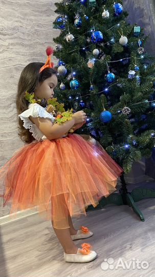 Костюм белочки лисички 104