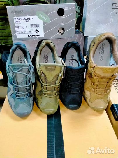 Тактические ботинки lowa zephyr GTX LO TF
